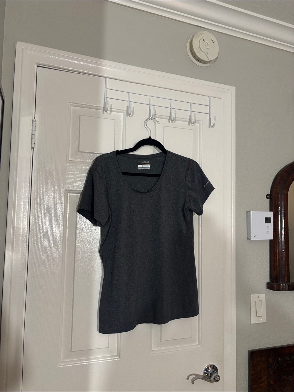 Classic gray Women's Scoop Neck Top
